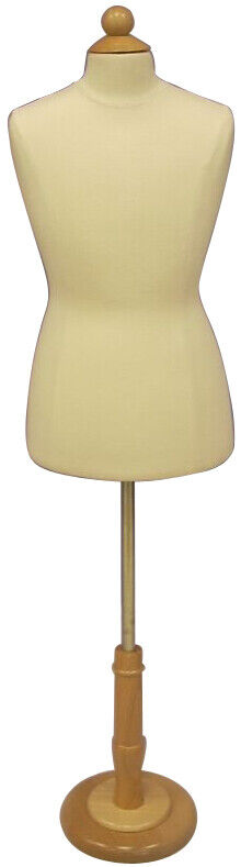 Toddler Kids Childrens Dress Form 3/4 Torso Body Form Mannequin - 12T