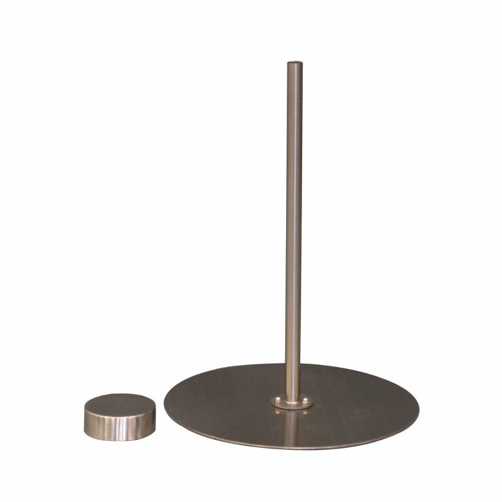 White Linen Male Dress Form Body Form Mannequin - Round Metal Base