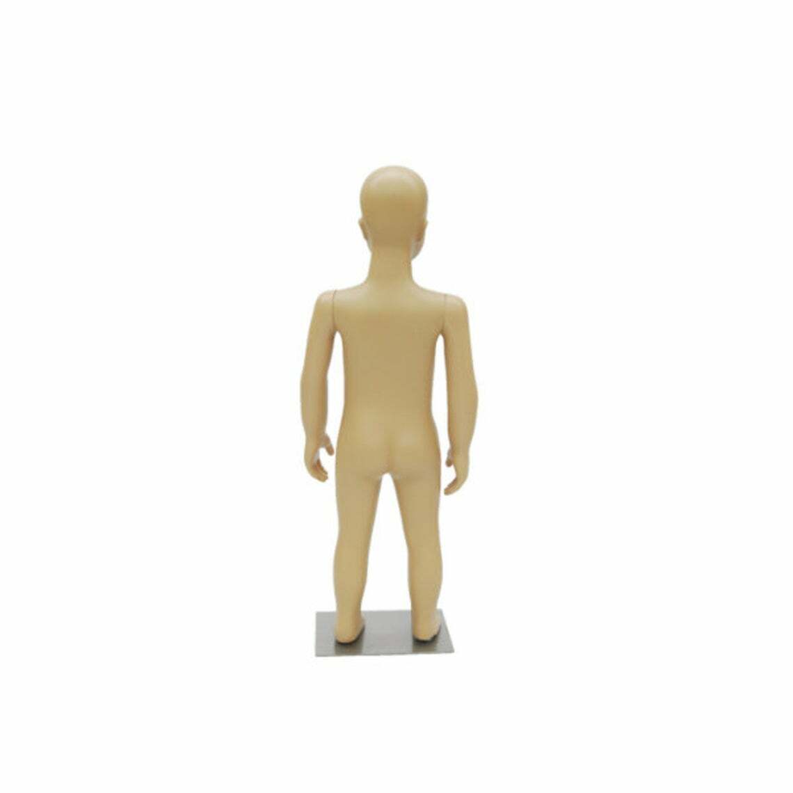 Realistic Standing 1-2 Year Old Plastic Unisex Child Mannequin with Turning Arms