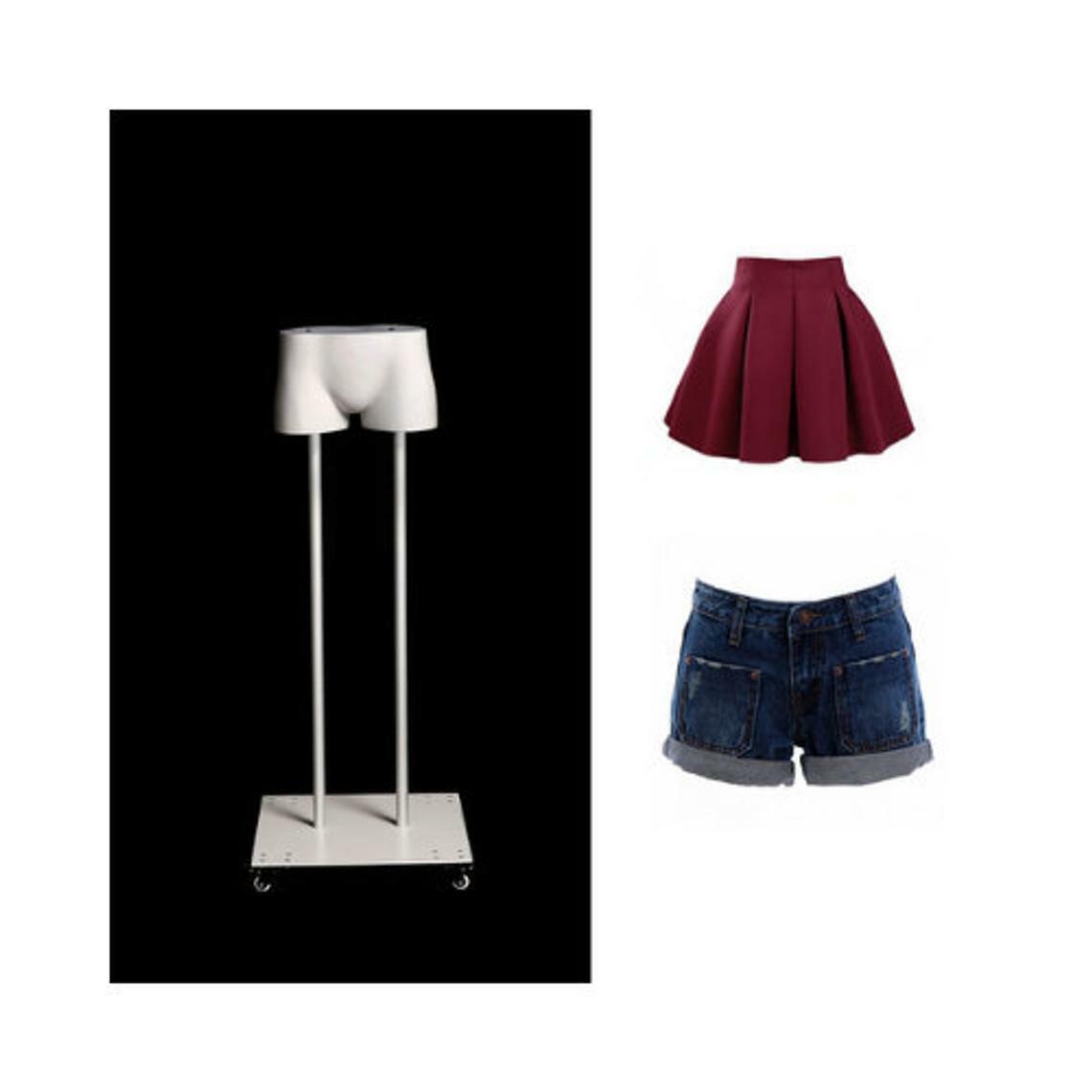 Ultimate Invisible Ghost Female Fiberglass Mannequin with Magnetic Fittings