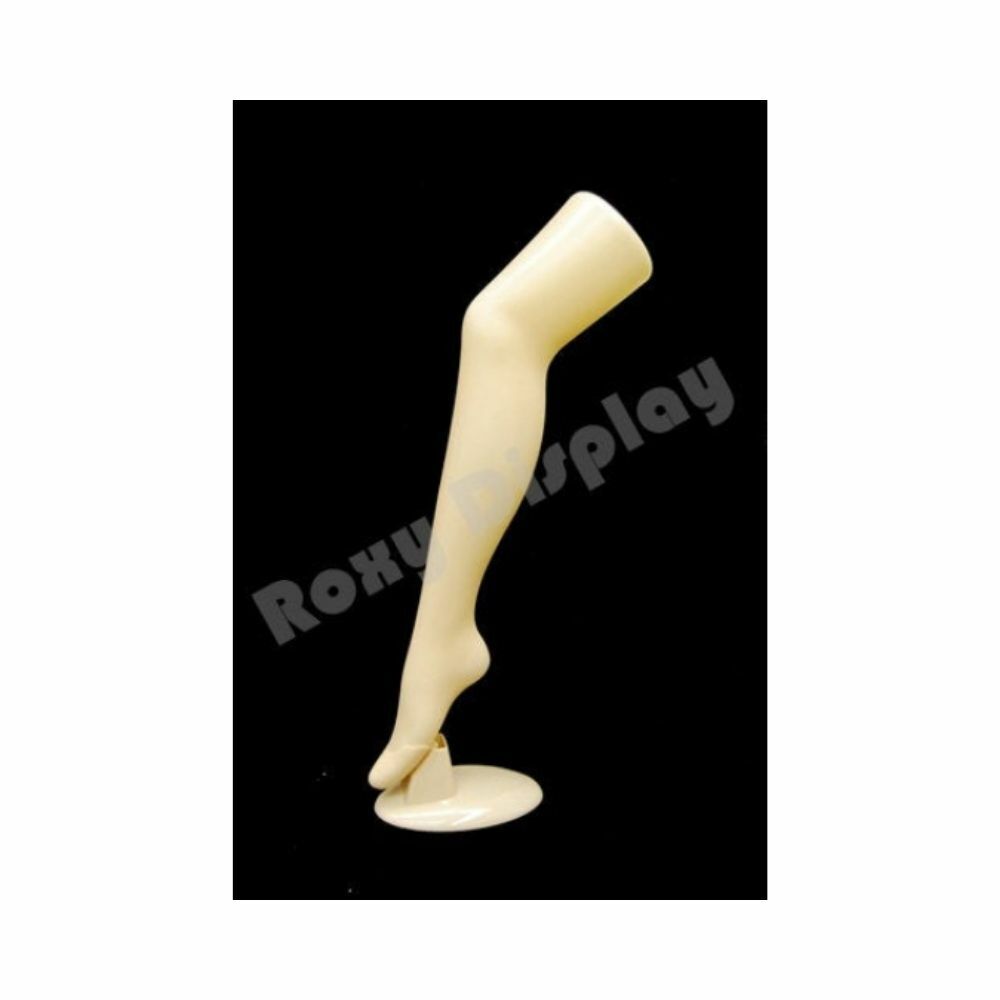 Women's Sock Display Form Foot - Plastic Women's Foot Form With Stand (10 Units)
