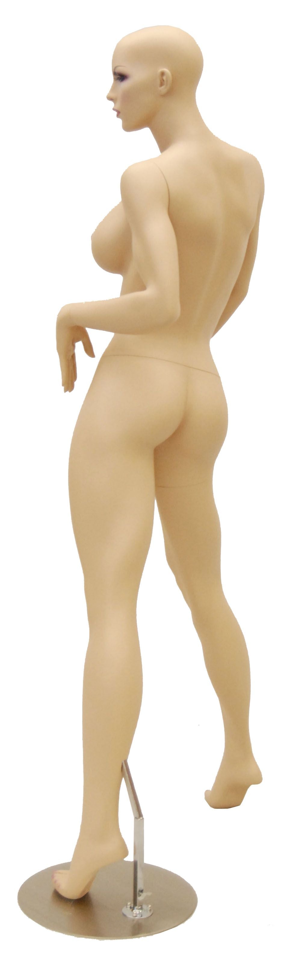 Adult Female Fleshtone Fiberglass Realistic Sexy Mannequin with Base #ACK3X