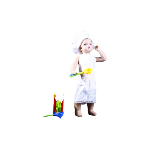 Toddler Kids Realistic Fleshtone Standing Baby Fiberglass Mannequin