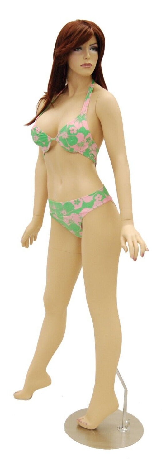 Female Sexy Realistic Ladies Full Body Mannequin With Bigger Bust