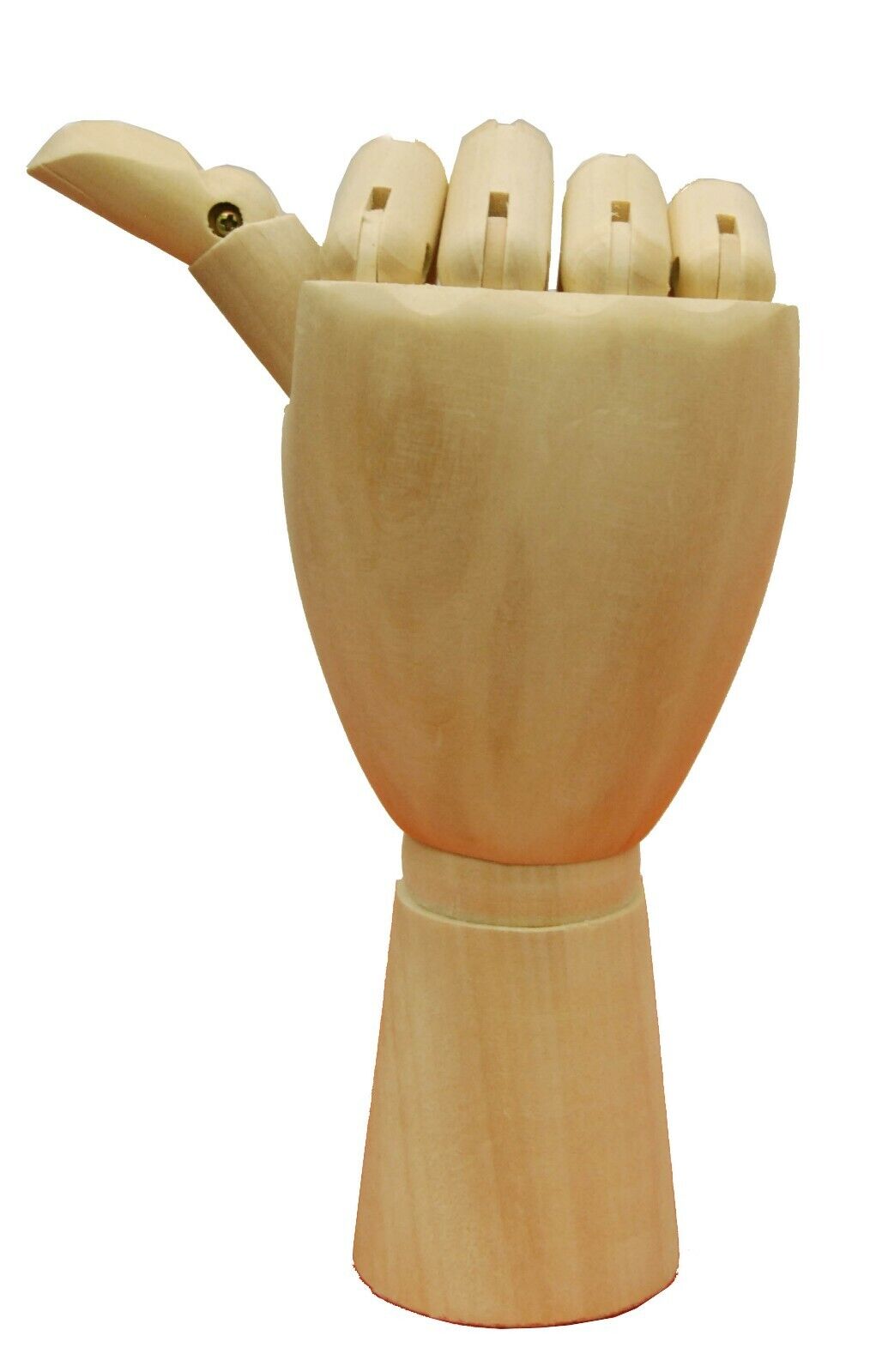Wooden Adult Female Jewelry Hand Display with Flexible Wrists and Fingers (Set)