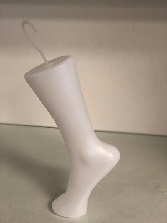Adult Women's Plastic Foot Mannequin Sock Display - 5 Pack