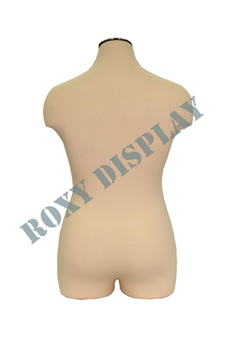 Adult Female Plus Size Mannequin Dress Form Torso with Thighs and Base #FF2WPL