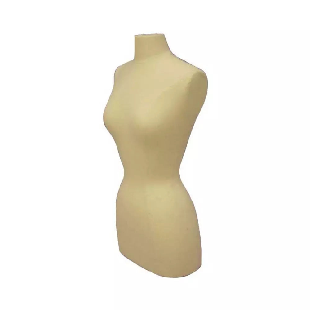 Size 2-4 Female Dress Form Pinnable Foam Mannequin Torso with Base #F2/4W