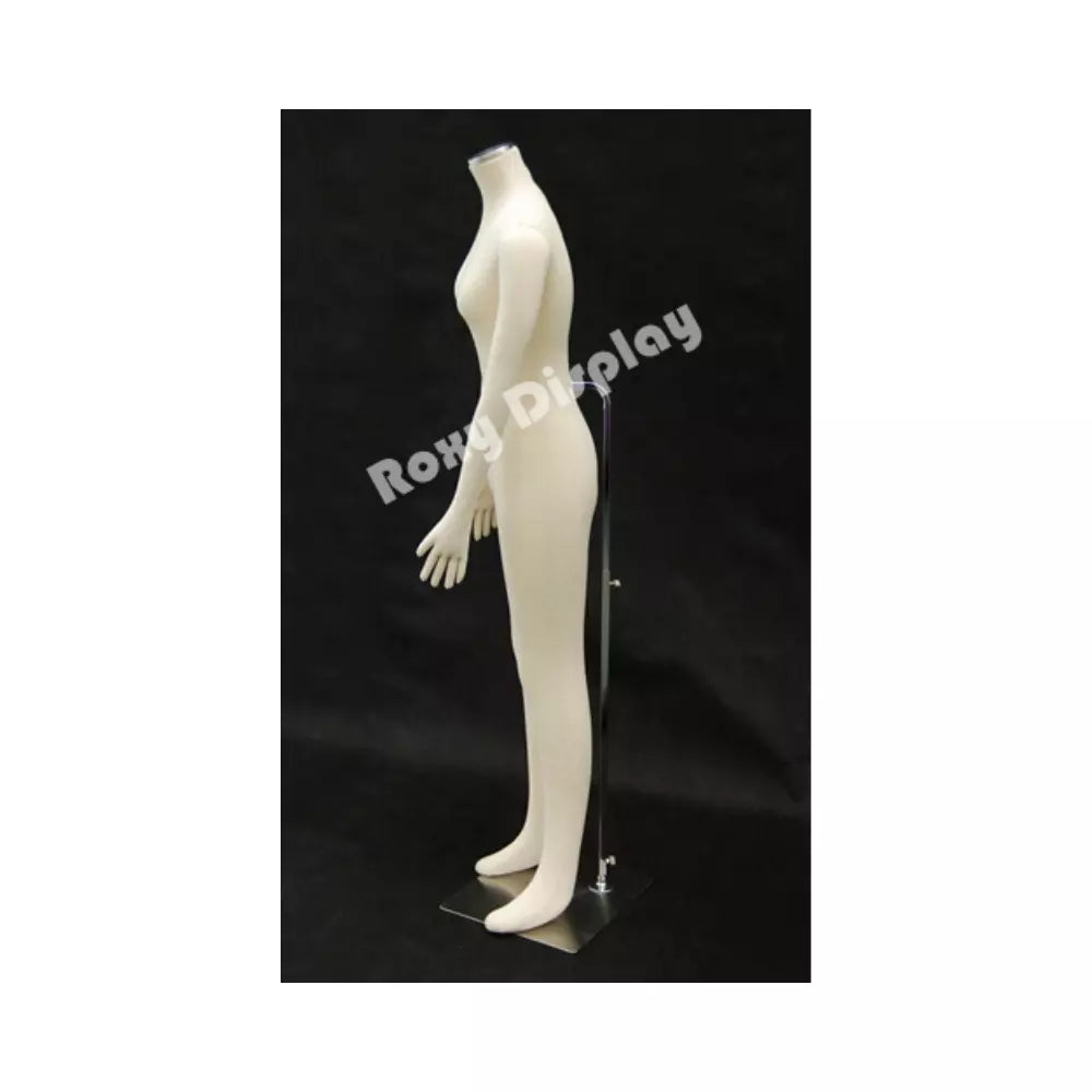 Off White Full Body Flexible Adult Female Dress Form Mannequin #F01SOFTX