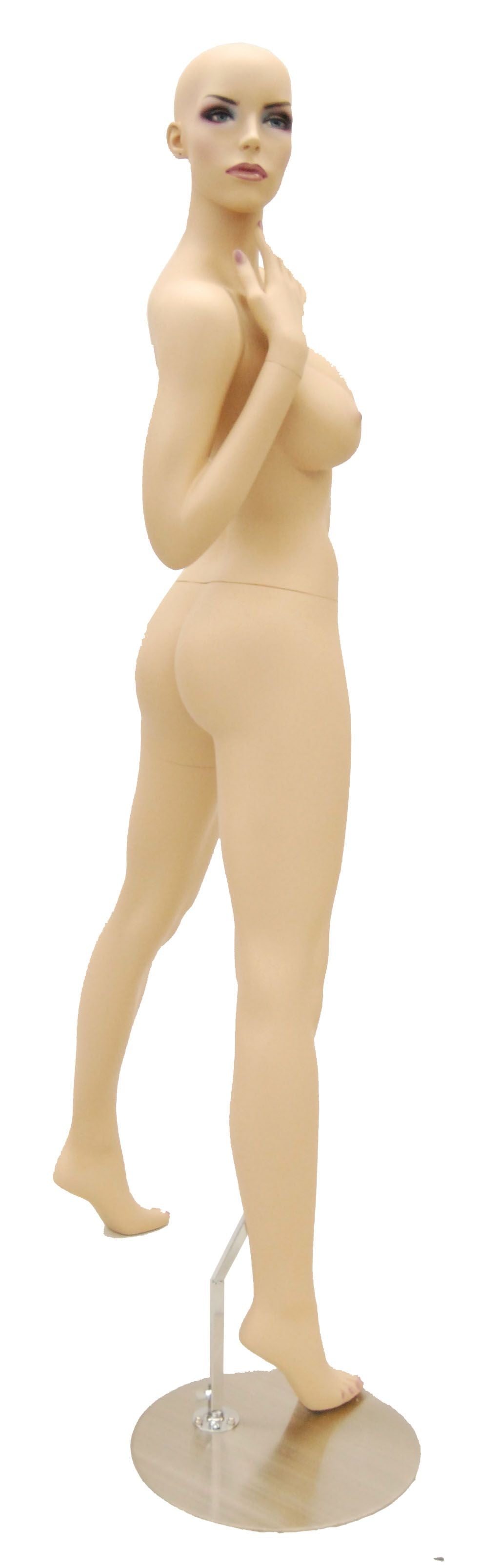 Adult Female Fleshtone Fiberglass Realistic Sexy Mannequin with Base #ACK2X